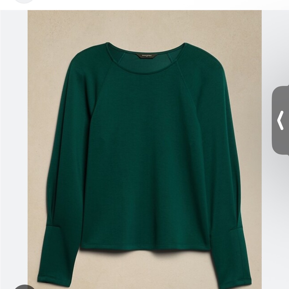 Banana Republic Teal Long Sleeve Top